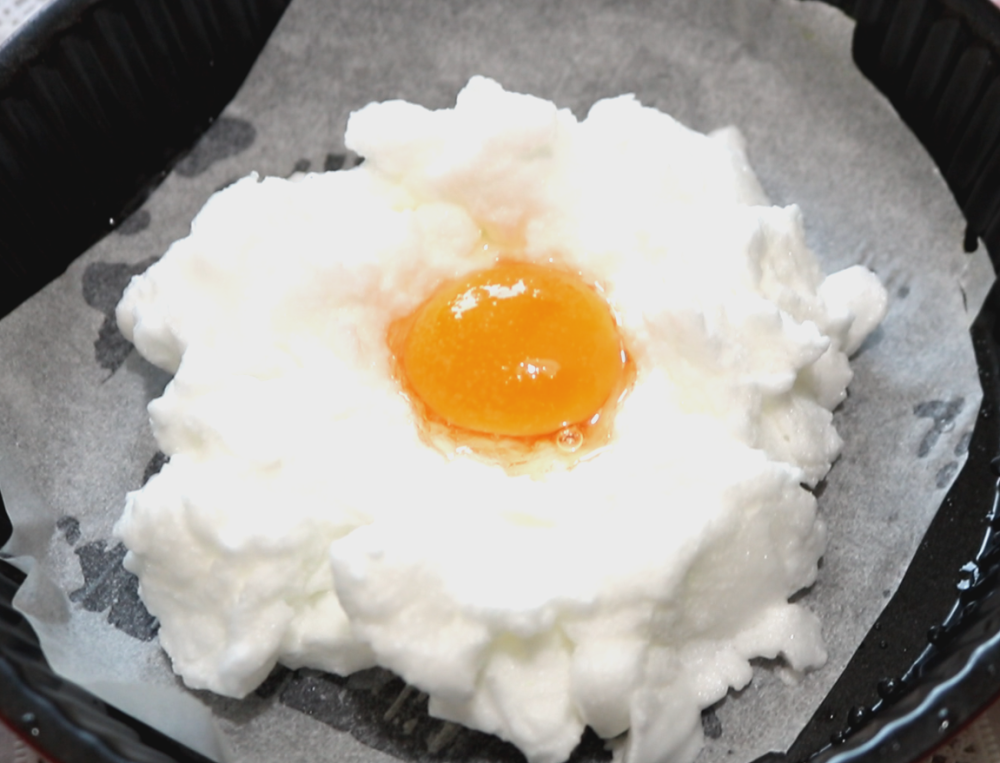 Kako ispeći jaje na oblaku