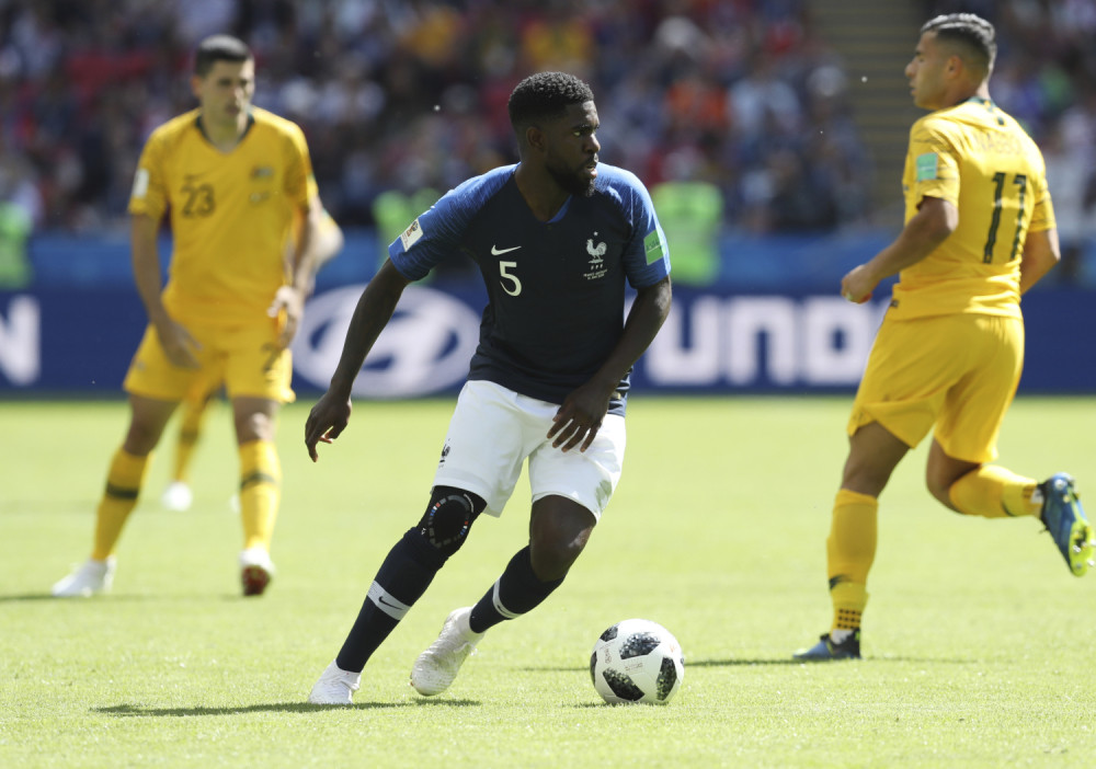 Umtiti objasnio zašto je IGRAO RUKOM protiv Australije