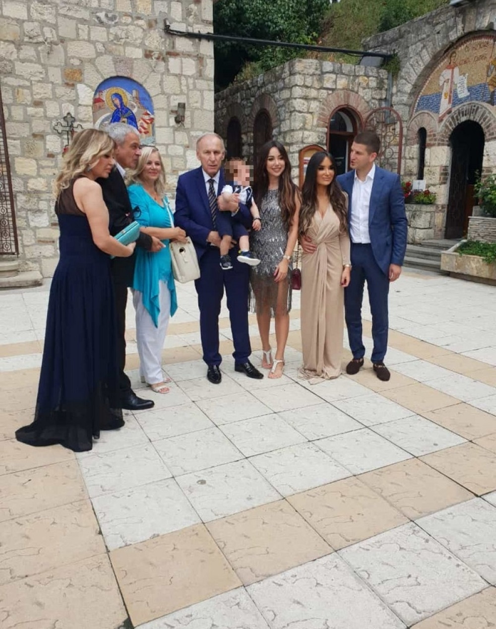 Džajić krstio unuka, DEDA BIO NAJVESELIJI!