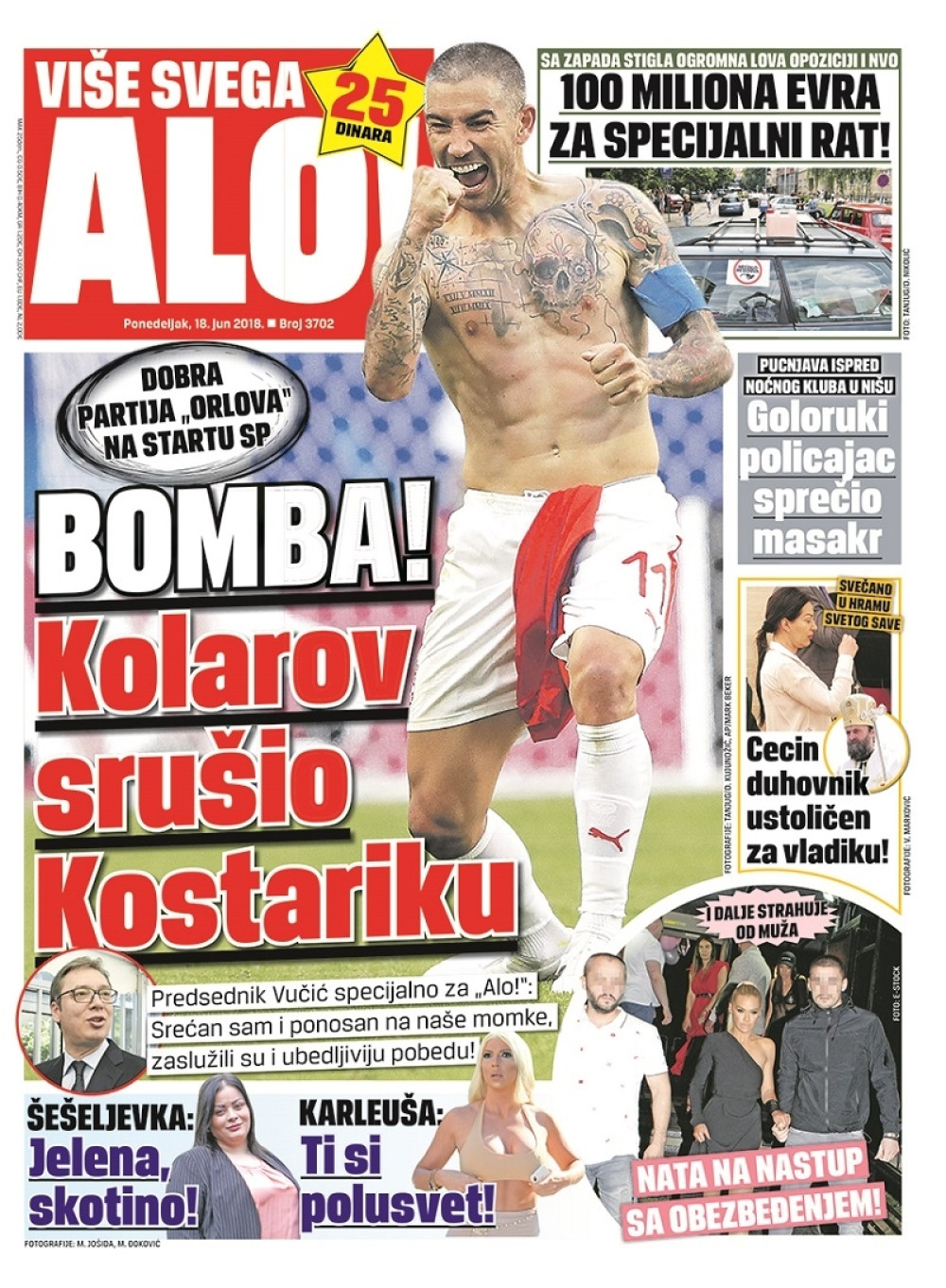 Naslovna za: 18.6.2018