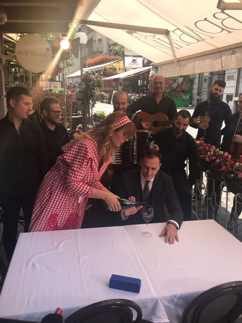 Sergej Ćetković i Vesna Dedić napravili haos u Skadarliji!