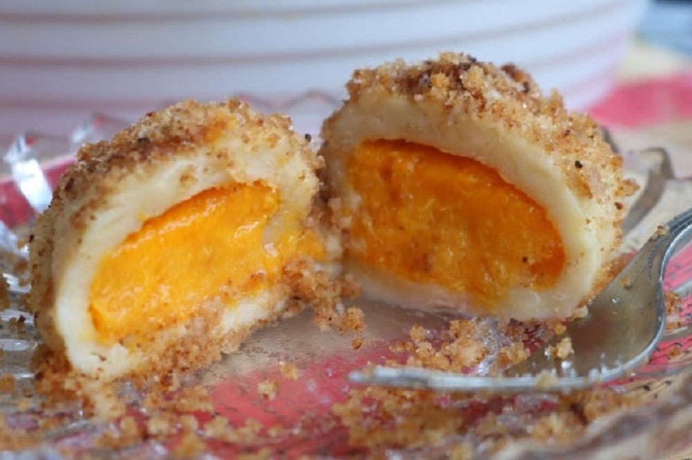 Knedle sa kajsijama, mekane kao puter