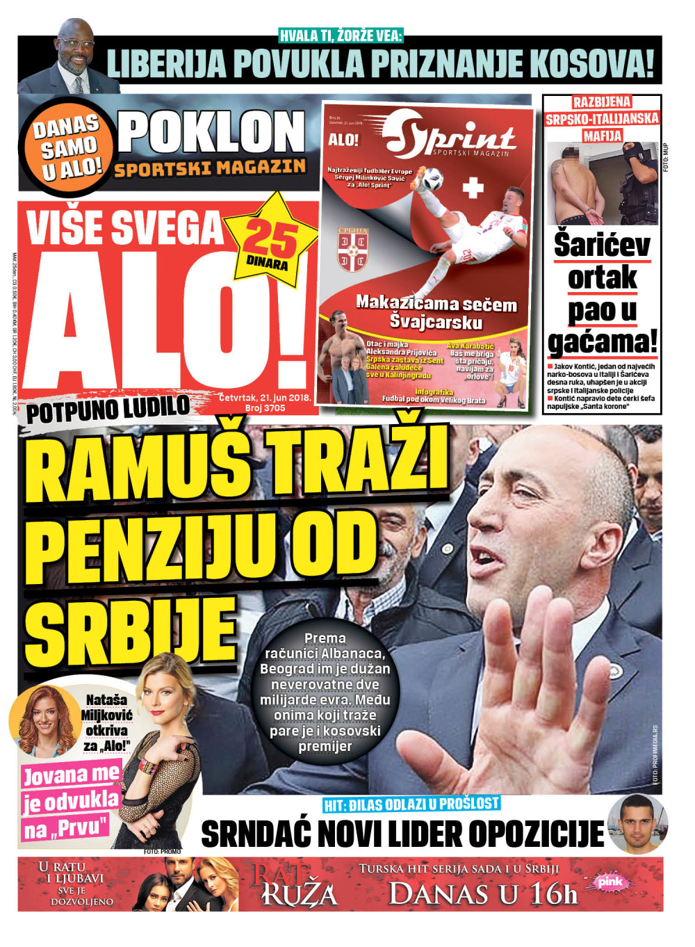 Naslovna za: 21.6.2018