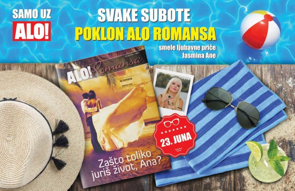 Od 23. juna, svake subote, poklon dodatak "ALO! ROMANSA"
