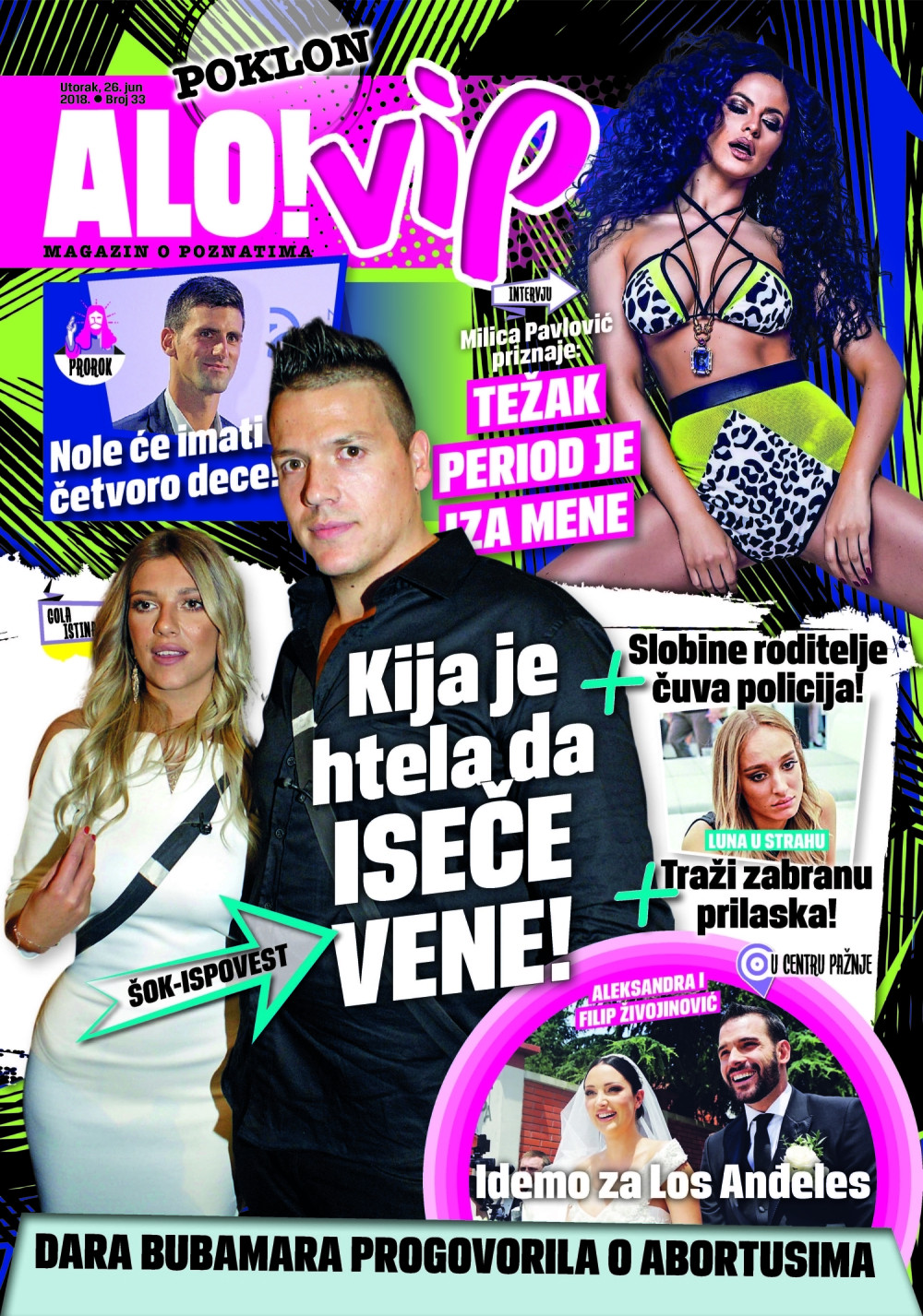 Luna tražila zabranu prilaska za Kiju, Slobine roditelje svuda prati policija!