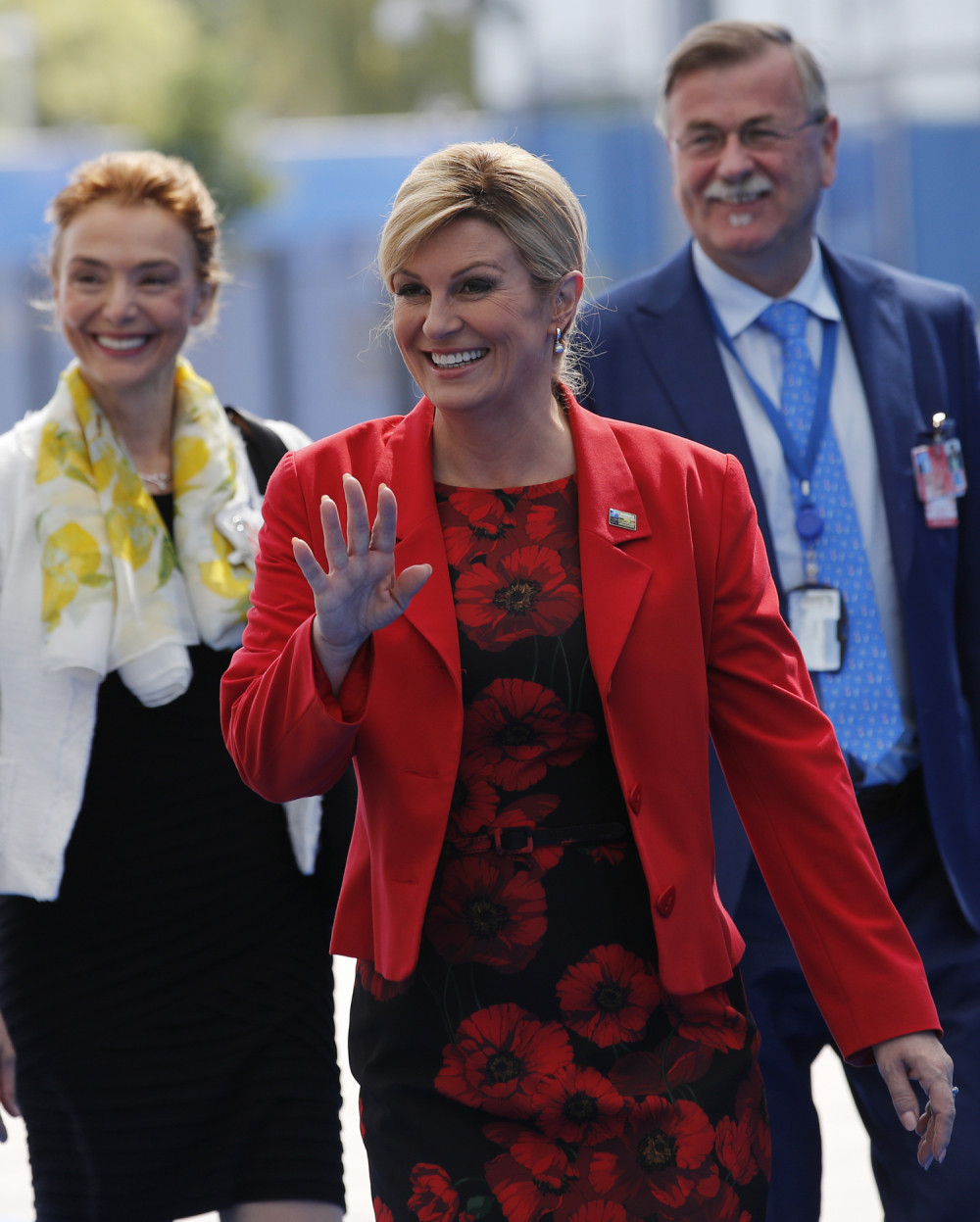 Kolinda delila dresove Hrvata po Briselu na NATO samitu, a o reakciji BRITANSKE premijerke BRUJI SVET