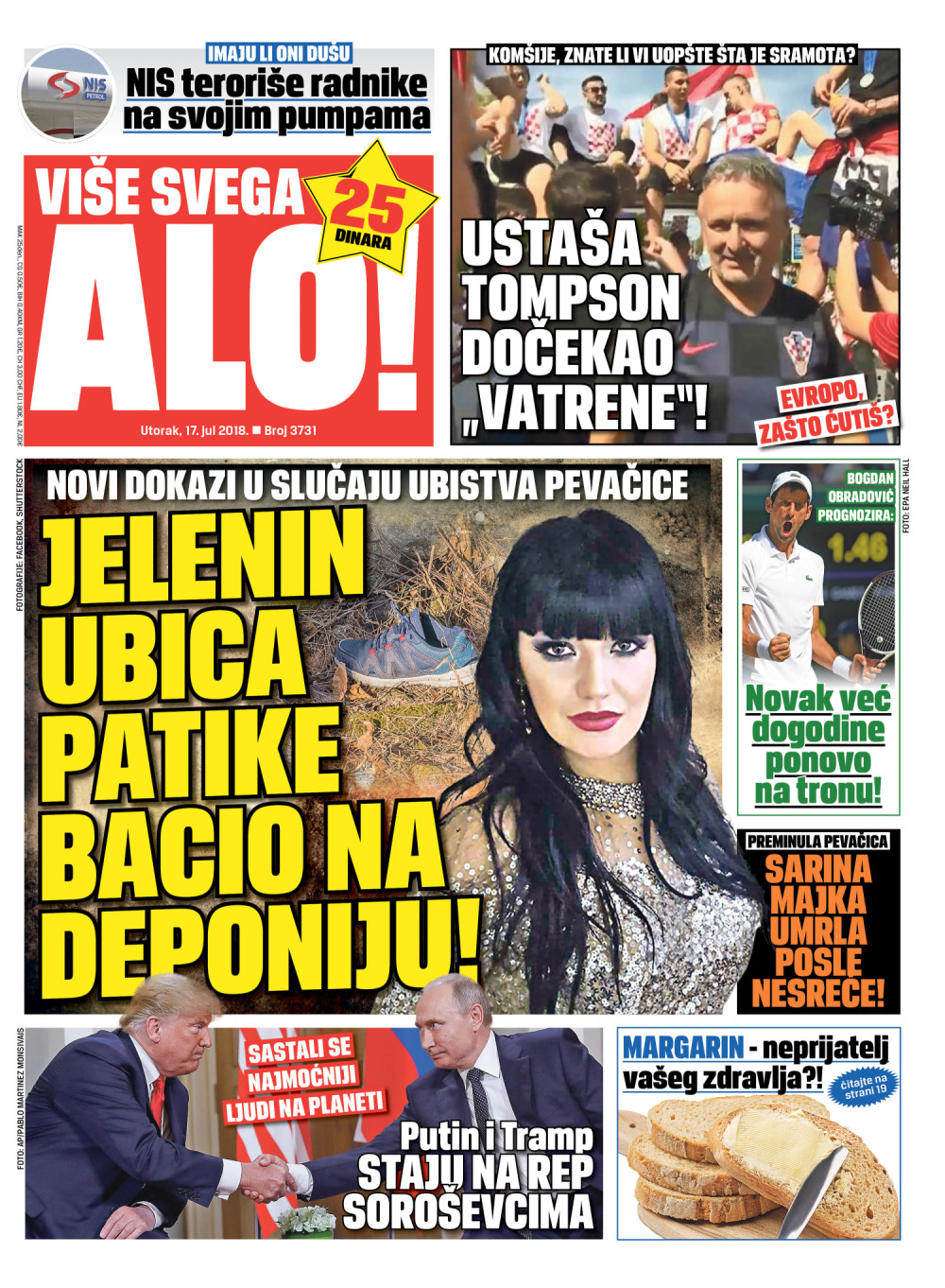 Naslovna za: 17.7.2018