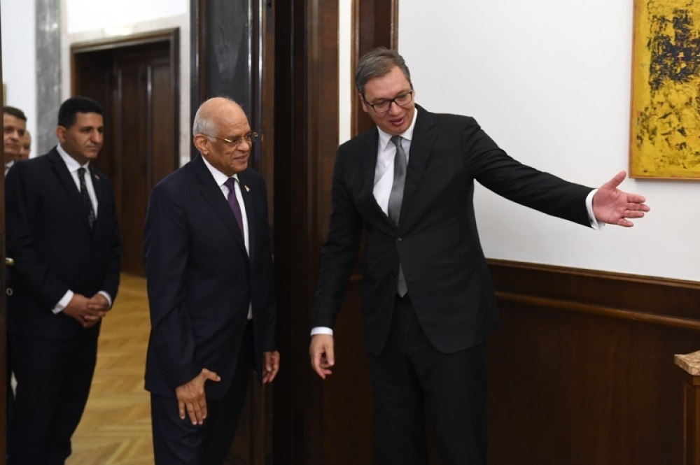 Vučić ugostio predsednika egipatskog parlamenta