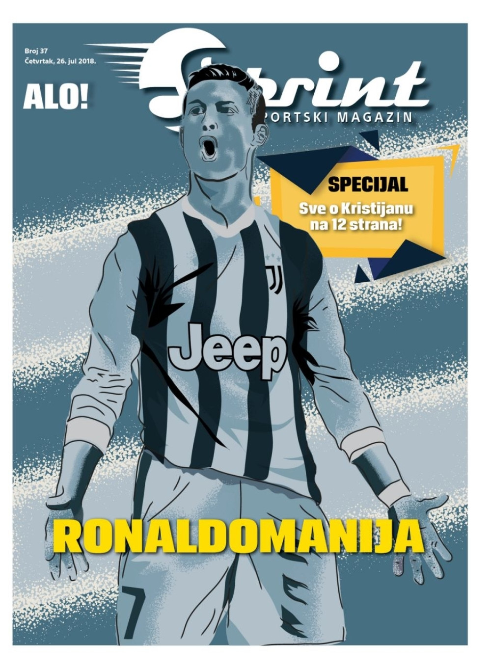 Specijalno izdanje "Sprinta": SVE O RONALDU NA 12 STRANA!