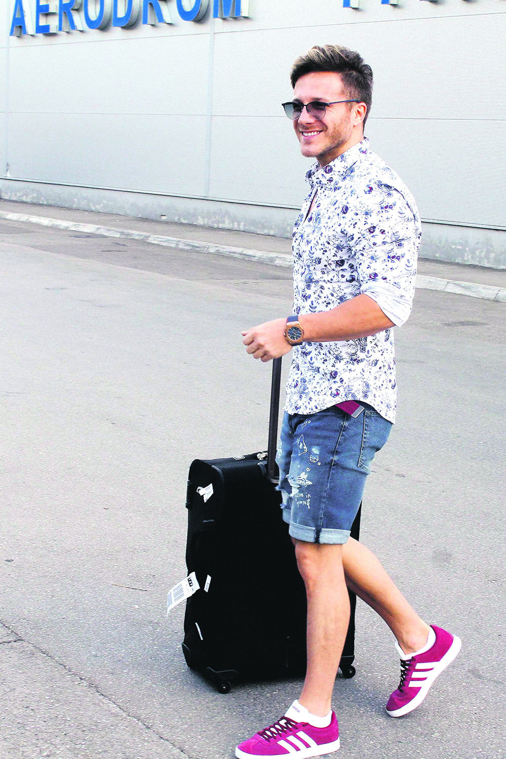 Sreli smo Sašu Kovačevića na aerodromu, a ovaj njegov gest nas je ODUŠEVIO!