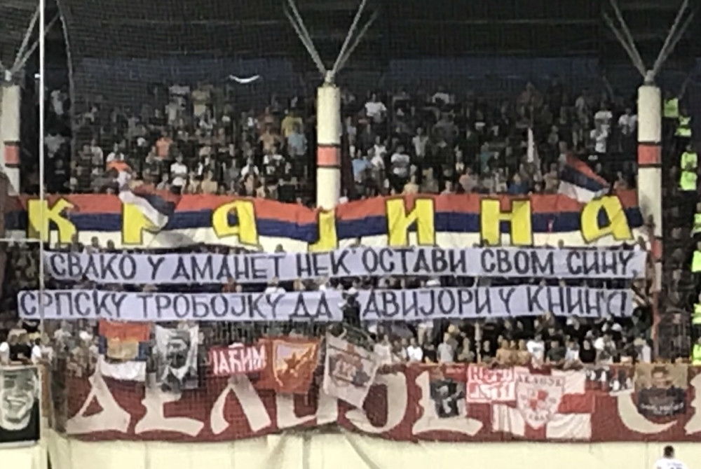 Zvezda slavila protiv odličnog Voždovca, navijači poslali poruku PROTERANIM Srbima (VIDEO)