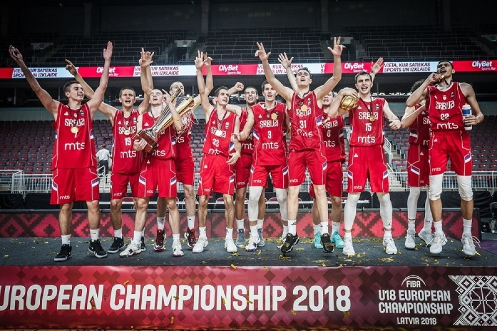 "Bože pravde" odjekivalo u Rigi, ponosni smo na naše KOŠARKAŠKE ŠAMPIONE! (VIDEO)