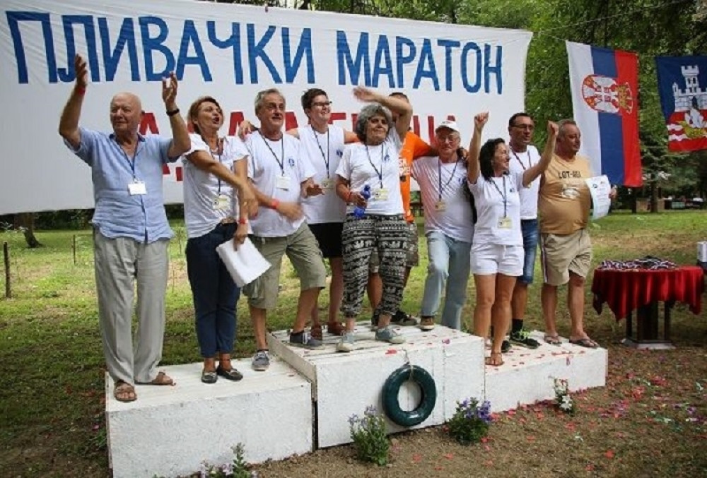 U susret trećem međunarodnom beogradskom plivačkom maratonu "Ada Međica"