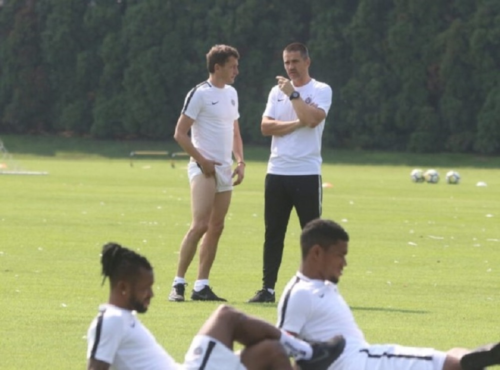 Bata Mirković je odradio PRVI TRENING sa fudbalerima Partizana i odmah URADIO OVO (VIDEO)