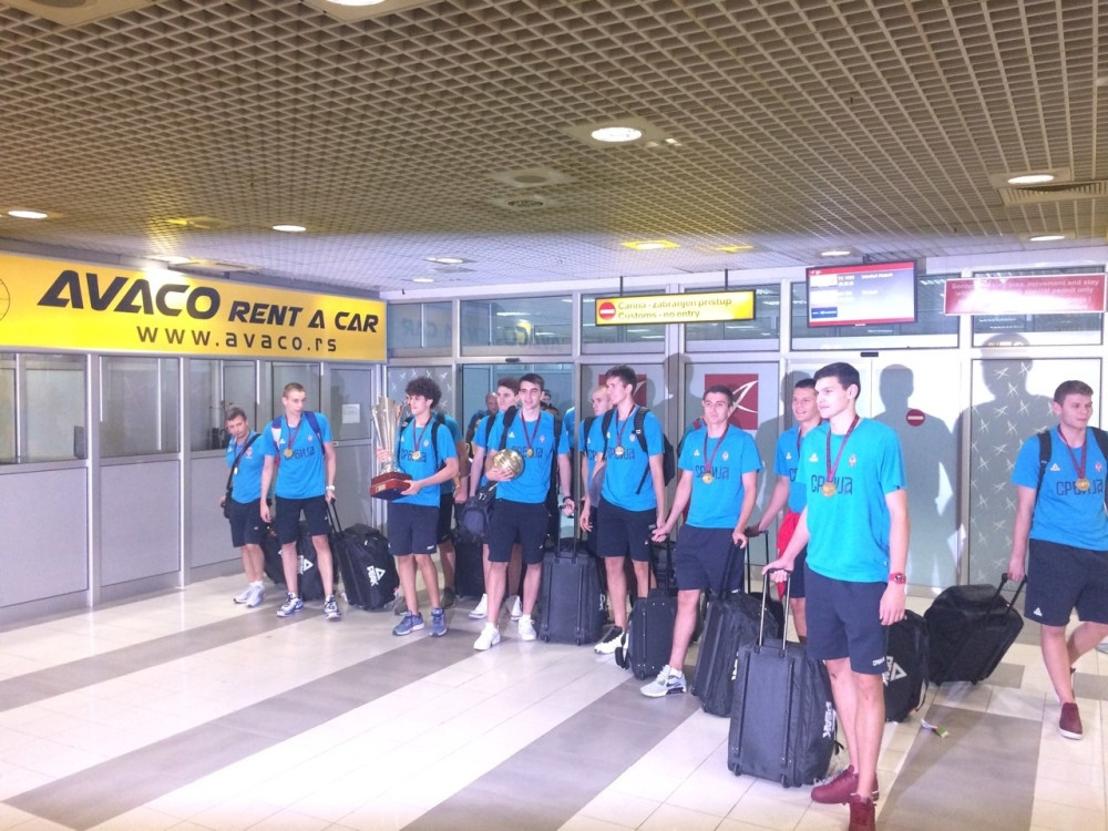 Novi prvaci Evrope stigli u Beograd