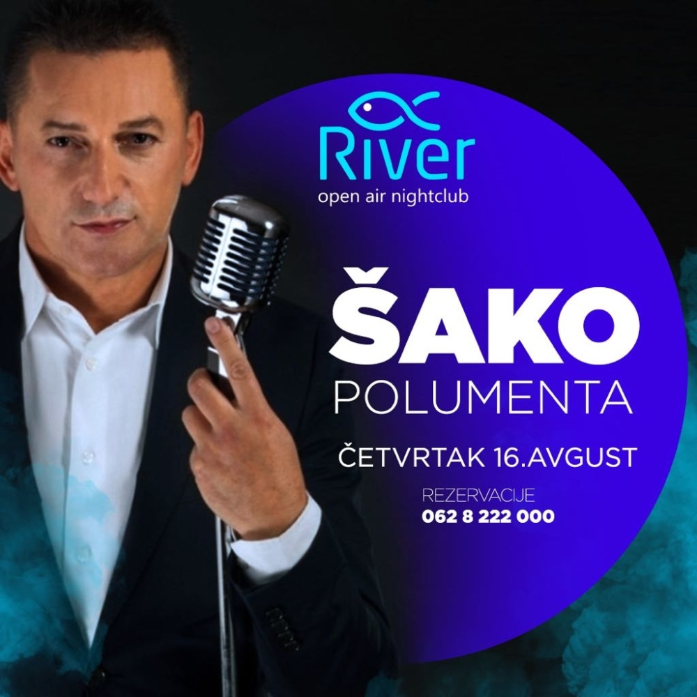 ŠAKO SPREMA LUDILO NA RIVERU! Pored njega nastupiće i dve velike zvezde!