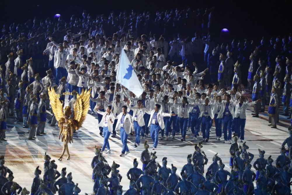 Sportisti DVE Koreje zajedno izašli na otvaranju Azijskih igara! (FOTO)