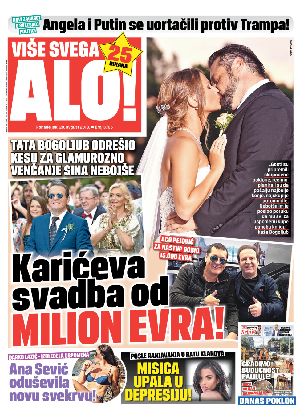 Naslovna za: 20.8.2018