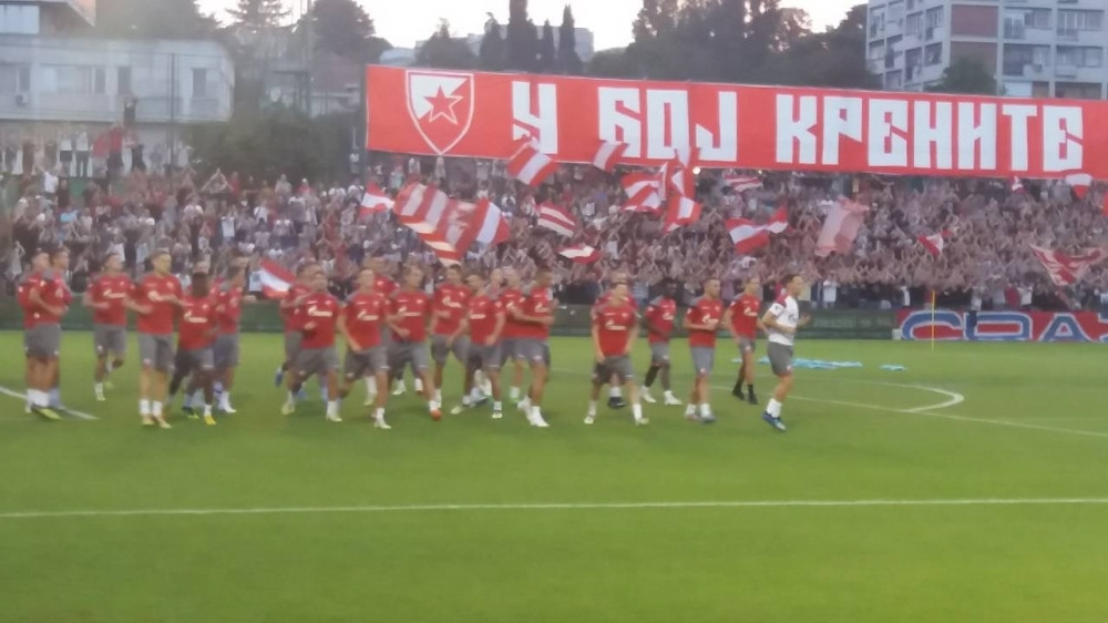 Ovako su "Delije" ispratile fudbalere Zvezde u "boj" sa Salcburgom! (FOTO)