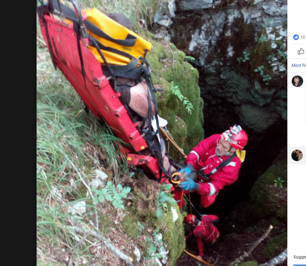Krsta se skotrljao niz jamu od 50 metara, zaglavljen između kamenja DOZIVAO SESTRU (FOTO)