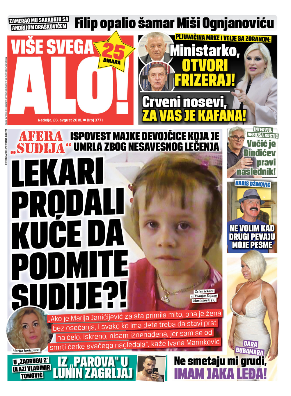 Naslovna za: 26.8.2018