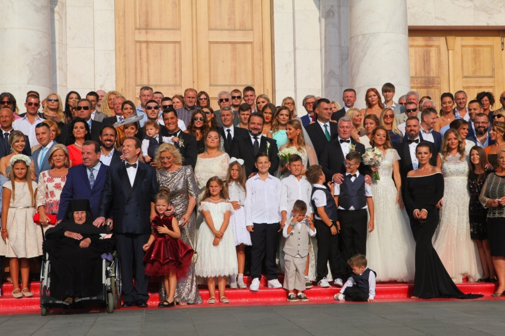 ĐOKOVIĆ STIGAO NA VENČANJE KARIĆA! Svi su ga gledali zbog jednog detalja! (FOTO)