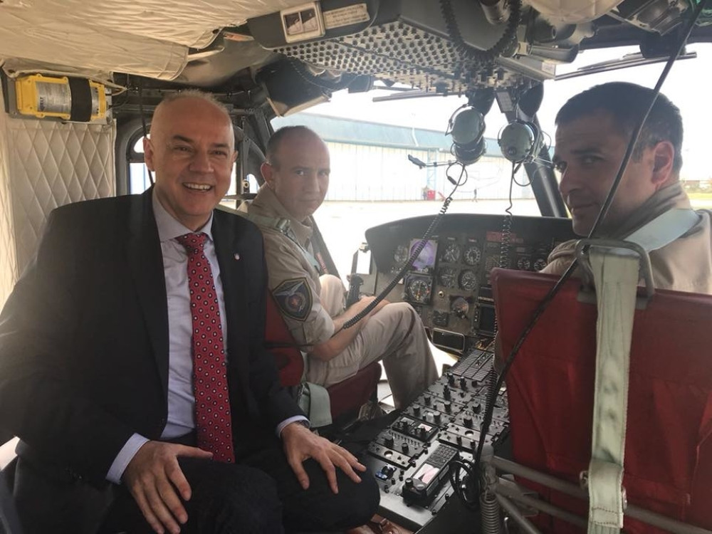 Gradonačelnik leteo iznad Beograda, evo kakvi su mu utisci, ali i kakve je snimke napravio! (FOTO)