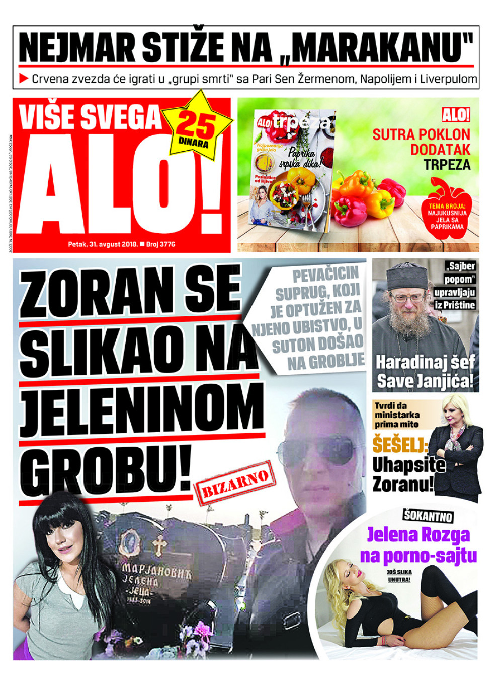 Naslovna za: 31.8.2018