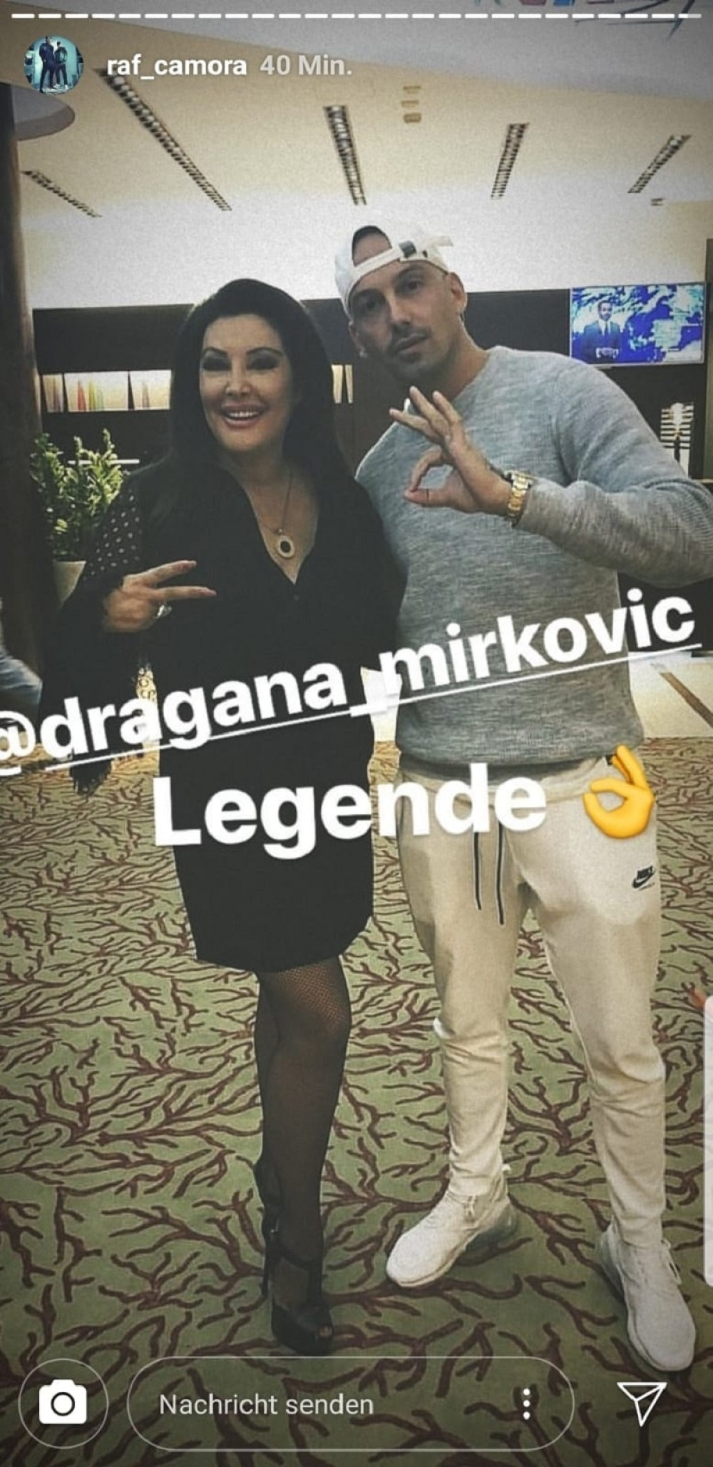 LEGENDA! Dragana Mirković oduševila berlinskog hip hopera!