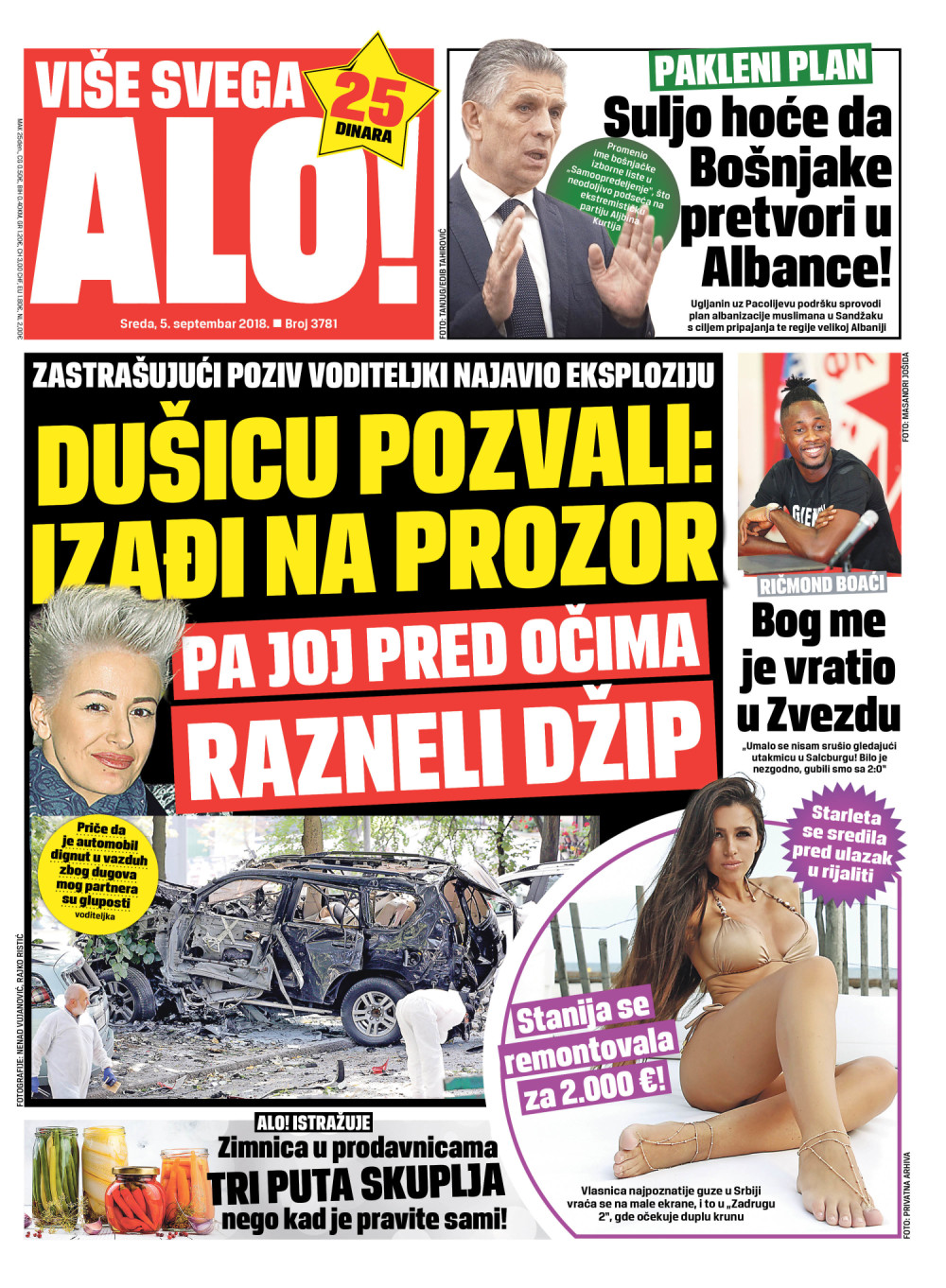 Naslovna za: 5.9.2018