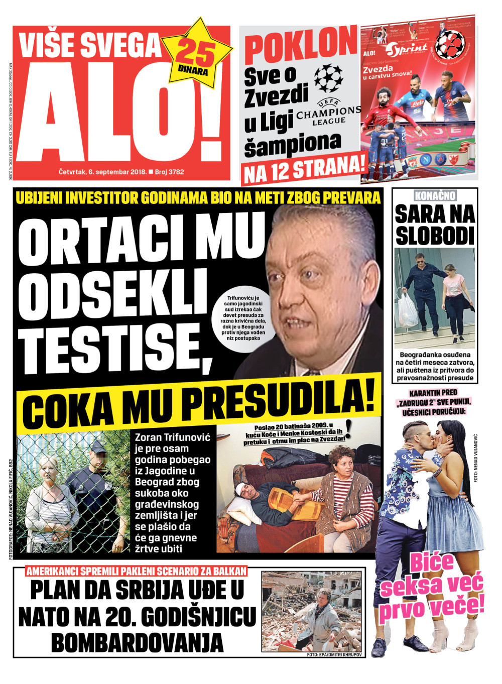 Naslovna za: 6.9.2018