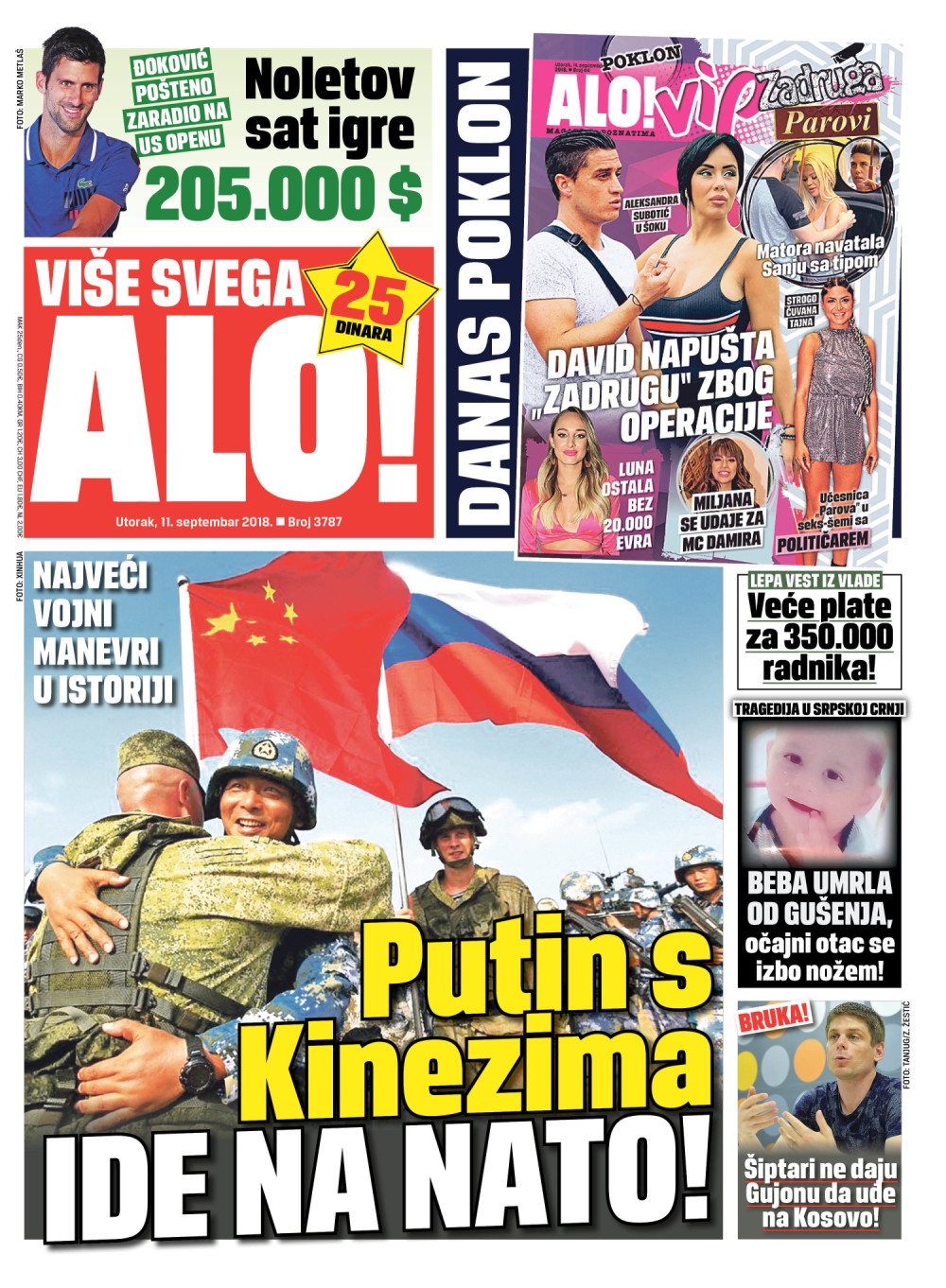 Naslovna za: 11.9.2018