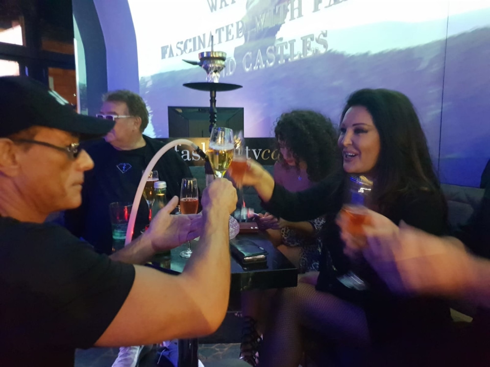 Dragana Mirković i njen muž u ludom provodu sa Žan Klod Van Damom! (FOTO)