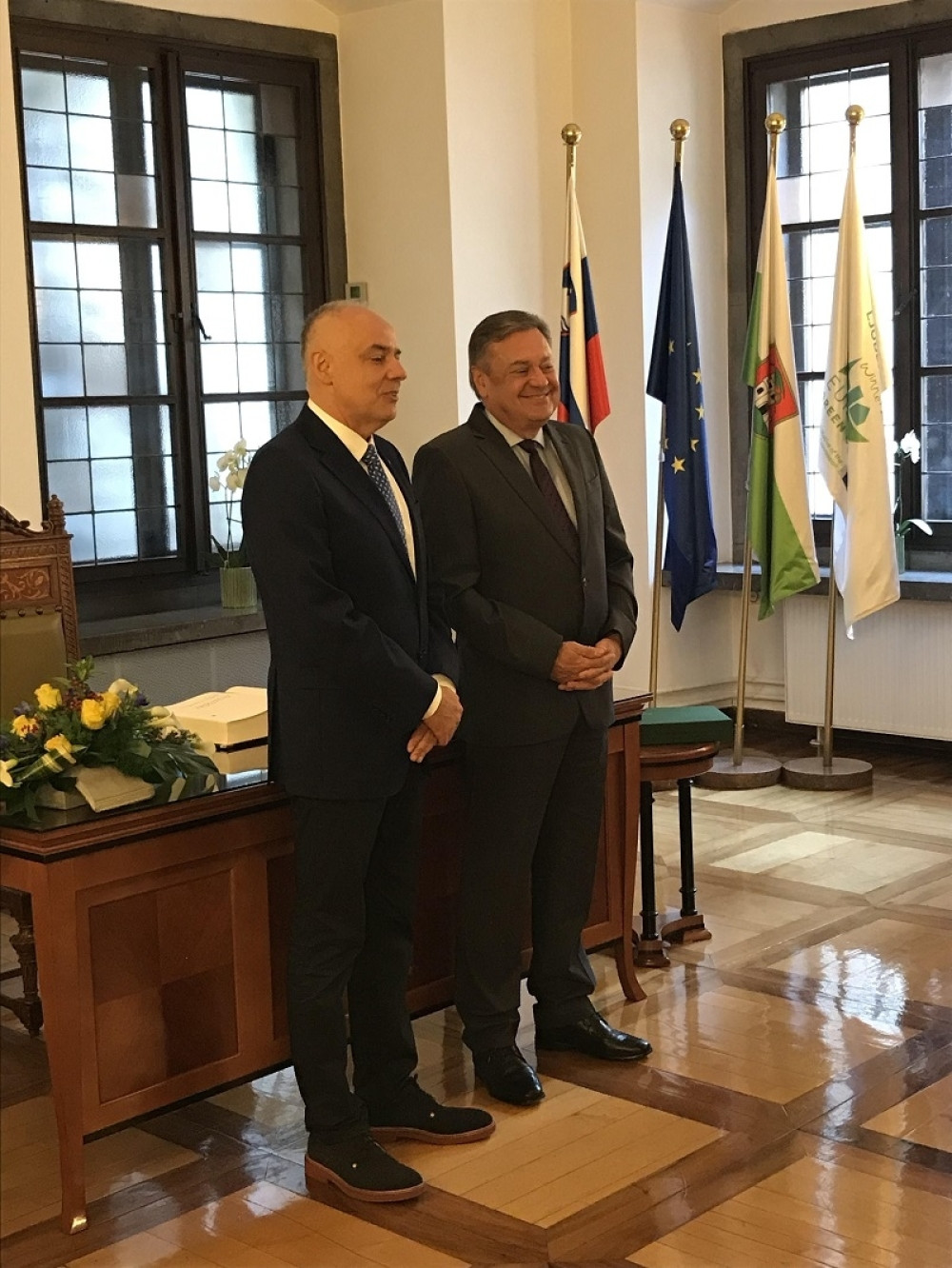 Gradonačelnik Beograda sa prvim čovekom Ljubljane o unapređenju odnosa