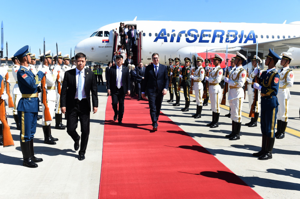 Vučića u Pekingu dočekali uz najviše počasti!