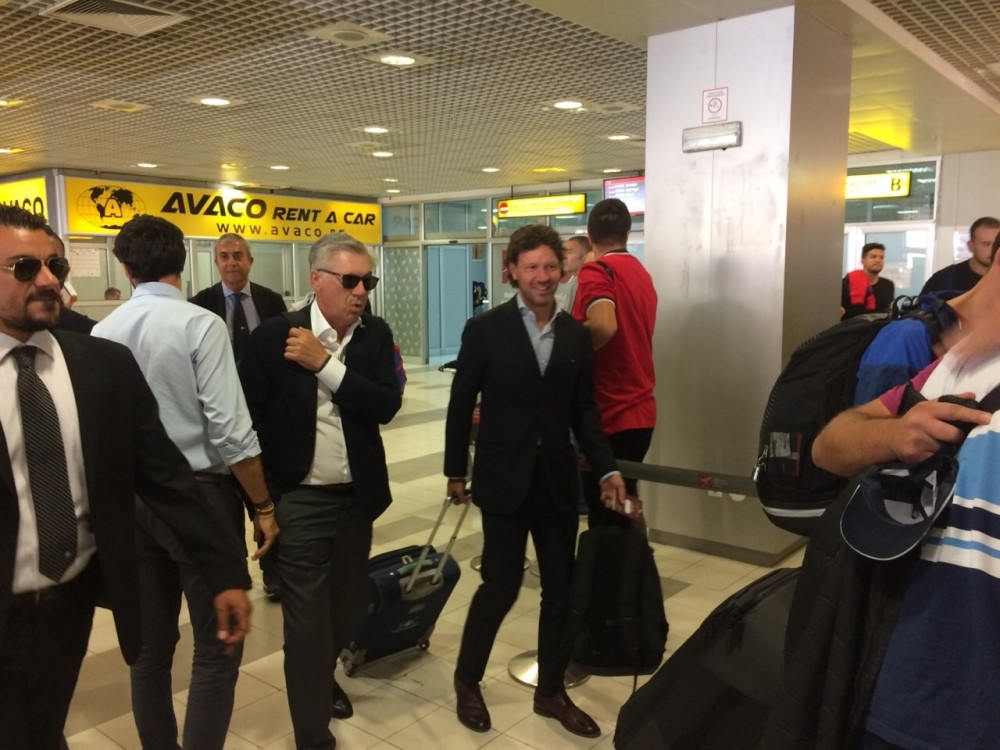 Trener Ančeloti, i igrači Napolija ODBIJALI DA DAJU IZJAVE, a u Beograd došao i kontroverzni predsednik kluba (FOTO)