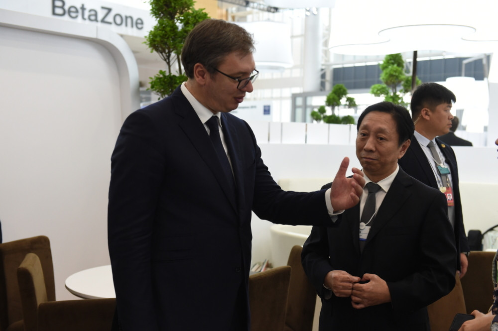 Premijer Kine pozdravio Vučića na srpskom!