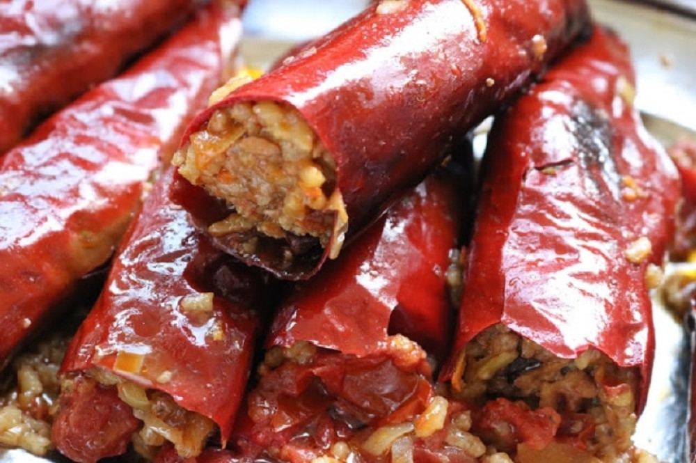 Punjene suve paprike