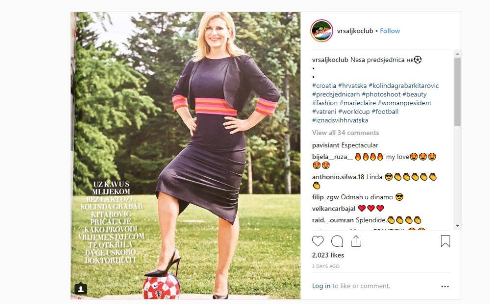 Ruski mediji intervjuisali hrvatsku predsednicu, a ona dohvatila loptu pa AUTOMAT