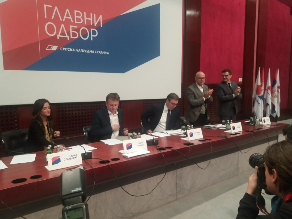 SNS Šapca za izbore u tom gradu, Čajetini i Paraćinu!