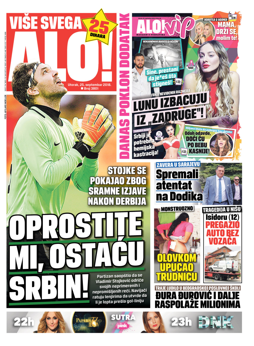 Naslovna za: 25.9.2018