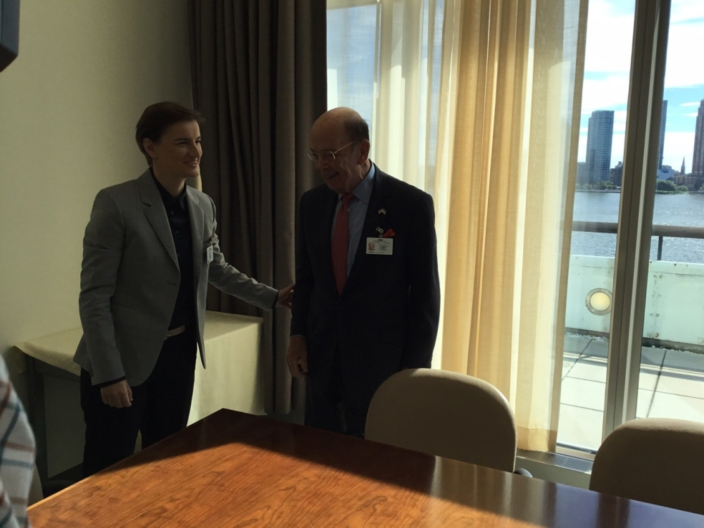 Brnabić: Zahvalni smo američkoj administraciji na promeni odnosa prema Srbiji