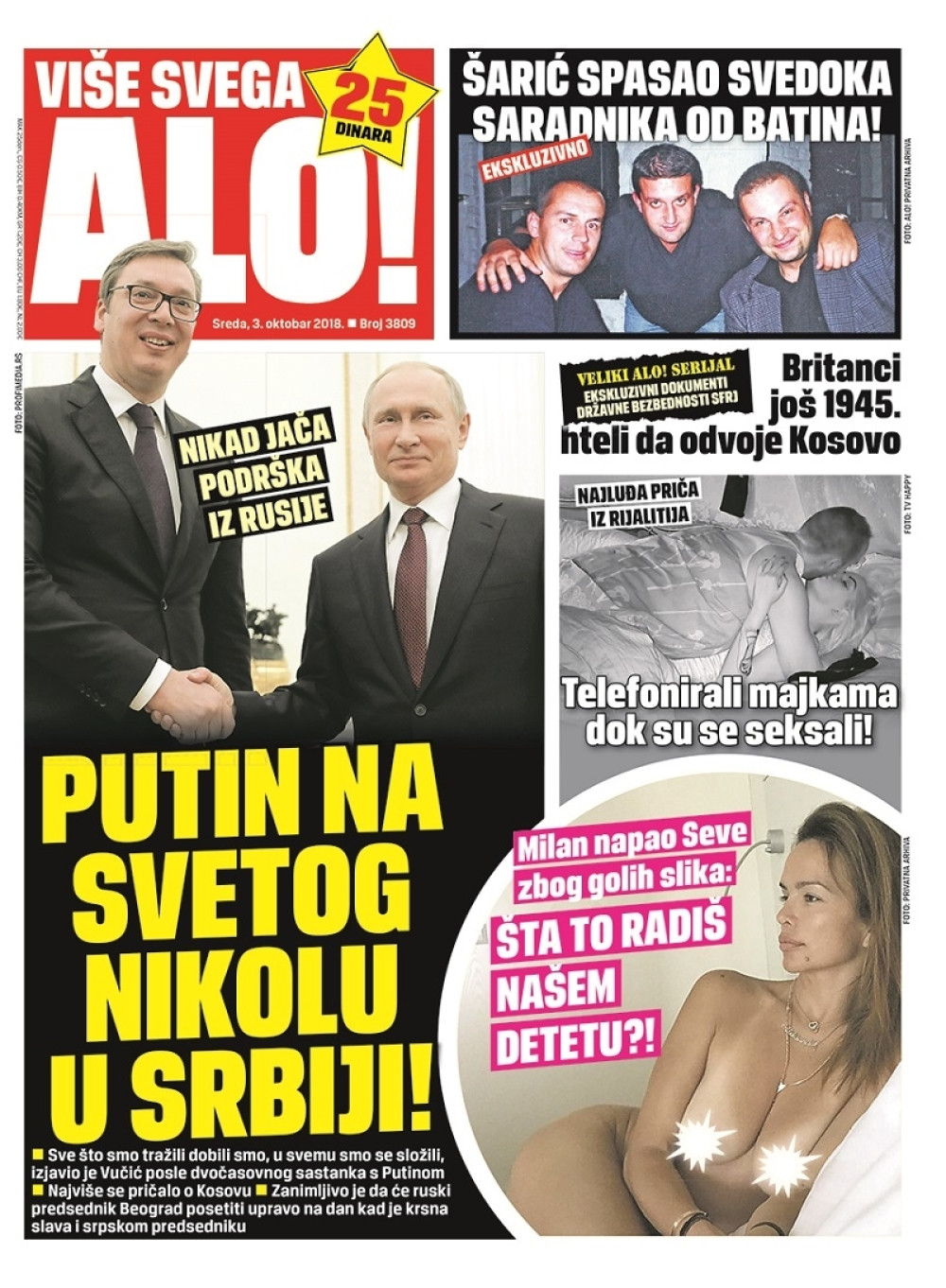 Naslovna za: 3.10.2018