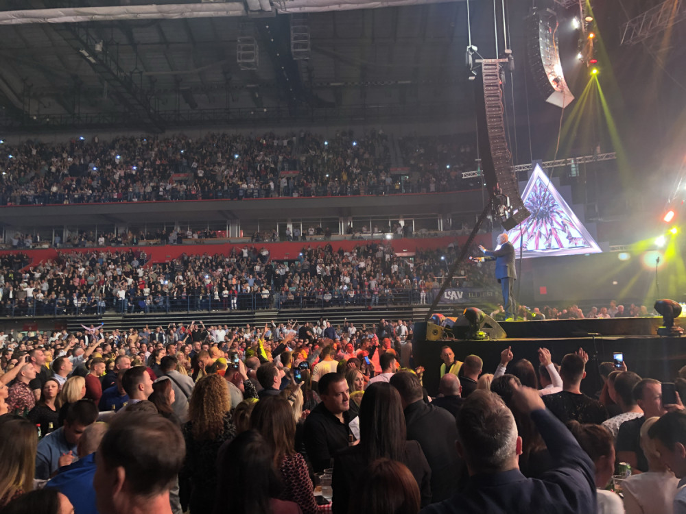 ŠABAN ZAPALIO ARENU Krunisao karijeru vrhunskim koncertom! Beograd ovo prvi put vidi!