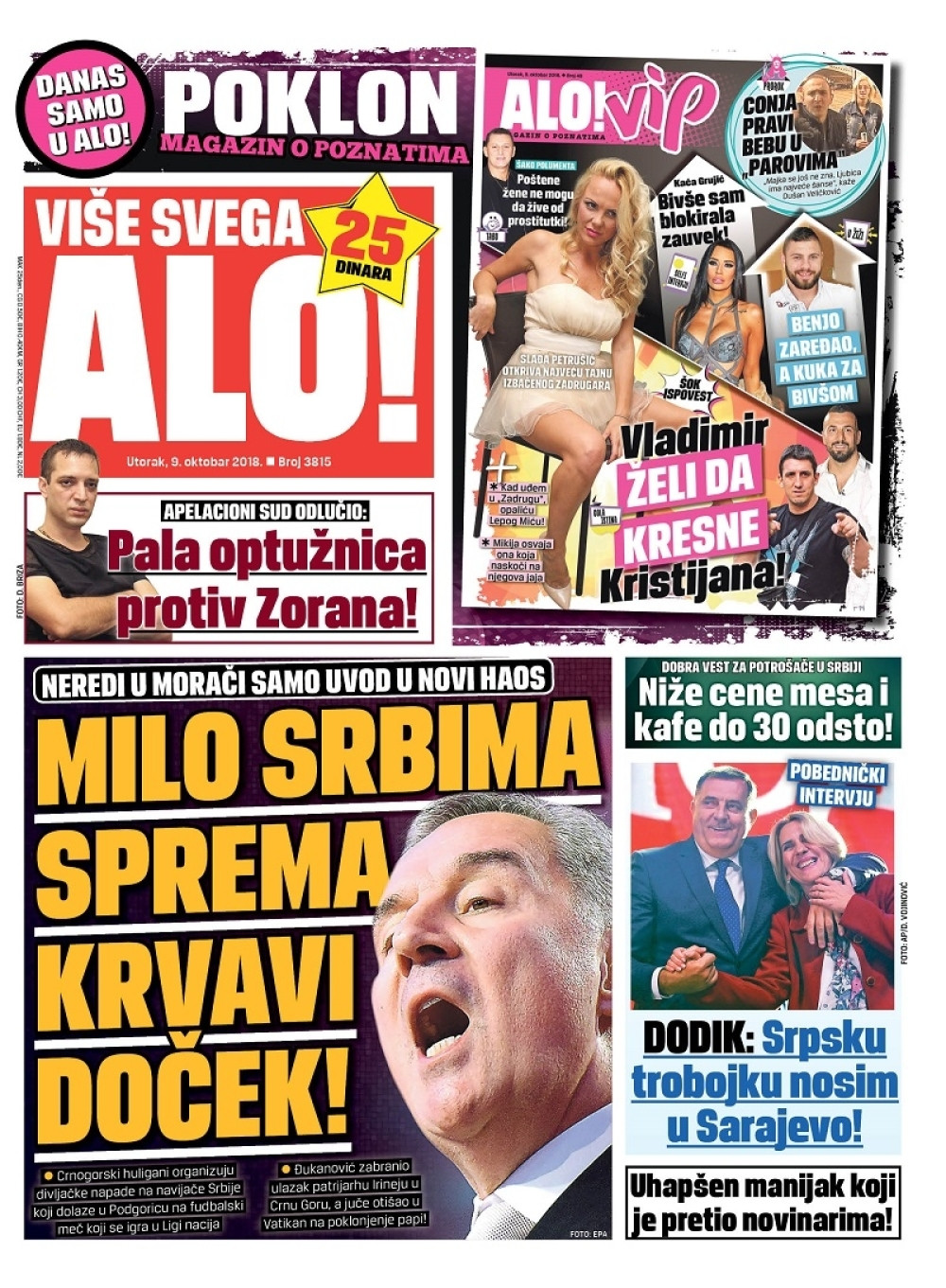 Naslovna za: 9.10.2018