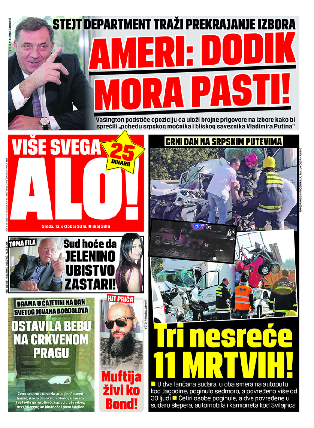 Naslovna za: 10.10.2018