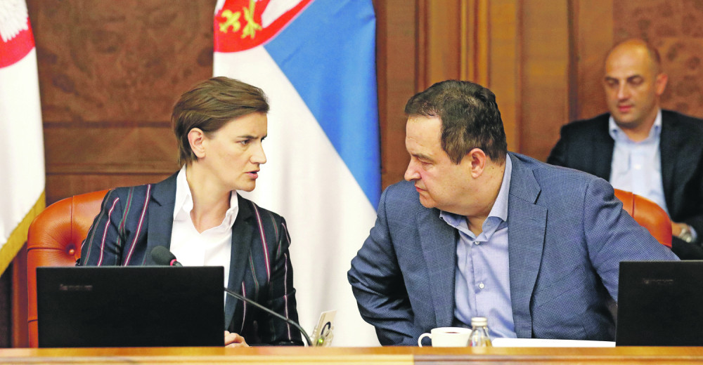 Brnabić sutra s Dačićem obavlja primopredaju dužnosti