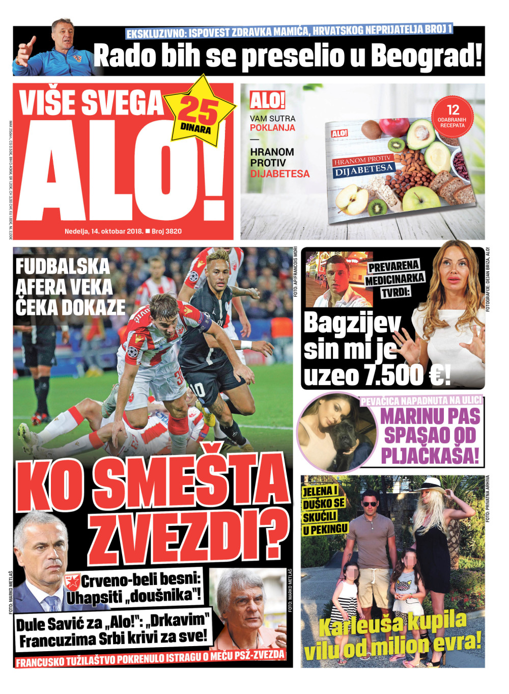 Naslovna za: 14.10.2018