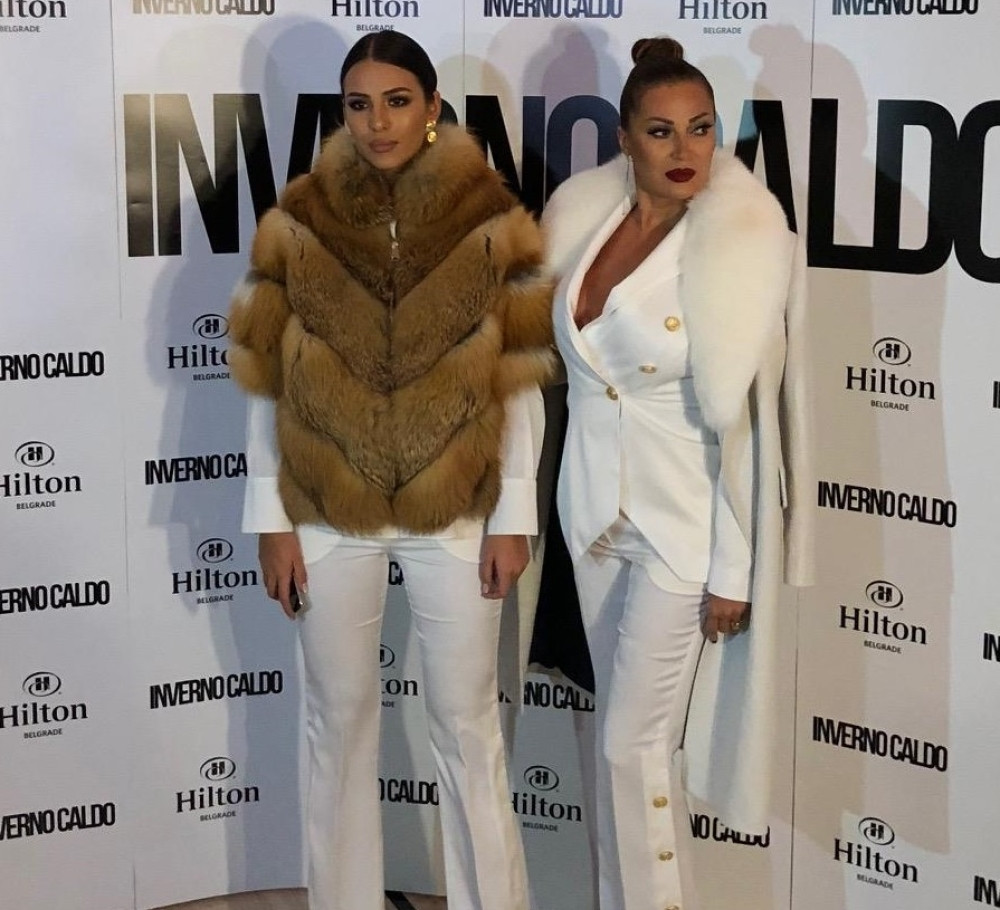Ceca i Anastasija ubijaju kako izgledaju na reviji Inverno Caldo, ali Seku Aleksić nećete prepoznati!