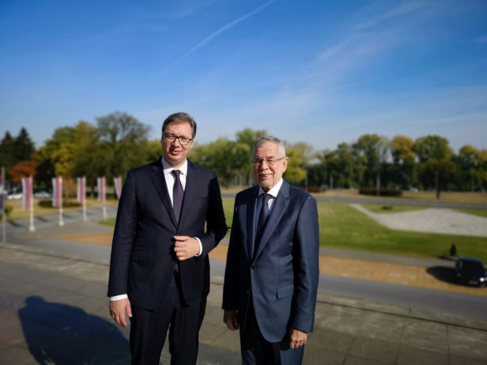 Vučić dočekao austrijskog predsednika, treći susret za godinu dana!